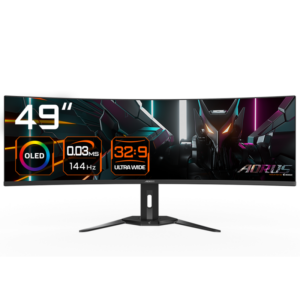 Gigabyte monitor gaming 49", display 1,196.7 x 339.2 mm, Backlight