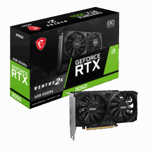 Placa Video MSI GEFORCE RTX 3050 VENTUS 2X E OC