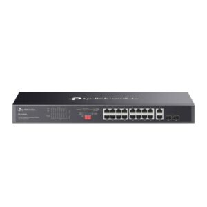 Omada 18-Port Gigabit Rackmount  Switch with 16-Port PoE+ PORT: