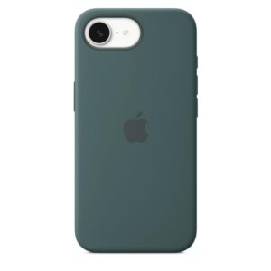iPhone 16e Silicone Case - Lake Green