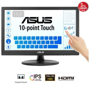 Monitor Asus 15.6" VT169HE, Touch: Yes, Diagonal (inch): 15.6, Diagonal