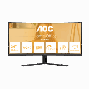 Monitor AOC 34" CU34B3E, Curvature: 1500R, Diagonal (inch): 34, Diagonal