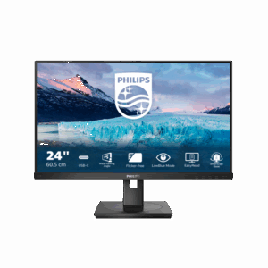 Monitor Philips 23.8", IPS, FHD 1920x1080, 100Hz, 4ms FlickerFree, Boxe