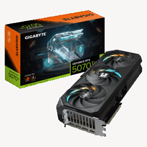 GIGABYTE GeForce RTX 5070 Ti GAMING 16G. Graphics processor family: