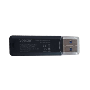 CARD READER extern SPACER, interfata USB 3.0, citeste/scrie: SD, micro