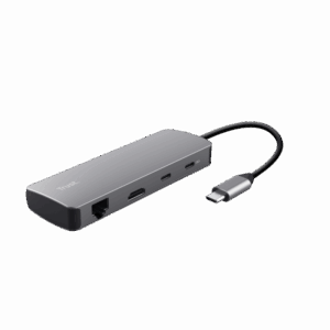 Adaptor Trust Dalyx 8 in 1, USB 3.2 gen 1,