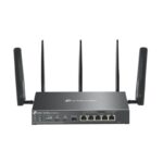 Omada 4G+ Cat6 AX3000 Gigabit VPN Gateway with 4-Port PoE+