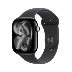 Apple Watch Series 11 GPS + Cellular 46mm Jet Black Aluminium Case