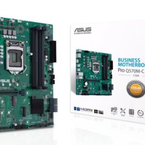ASUS PRO Q570M-C/CSM. Processor manufacturer: Intel, Processor socket: LGA 1200
