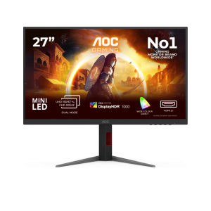 Monitor AOC 27" U27G4XM, Diagonal (inch): 27, Diagonal (cm): 68,