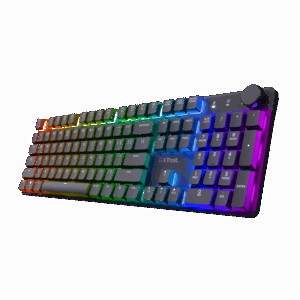Tastatura gaming mecanica Trust GXT 868 Torix Premium wireless, 104