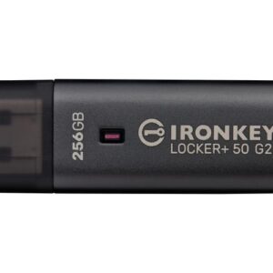 Kingston Technology IronKey Locker+ 50 G2. Capacity: 256 GB, Device