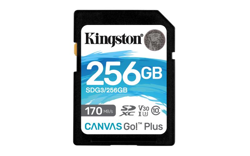Card de Memorie SD Kingston Canvas GO Plus, 256GB, Class - imagine 10