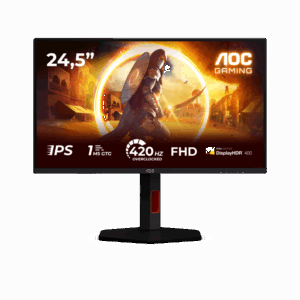 Monitor AOC 24.5" 25G4KUR, Diagonal (inch): 24.5, Diagonal (cm): 62,