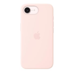 iPhone 17e Silicone Case with MagSafe – Soft Pink