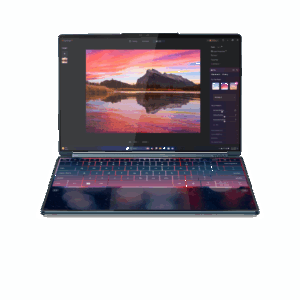 Laptop Consumer Lenovo Yoga Book 9, cu procesor Intel Core