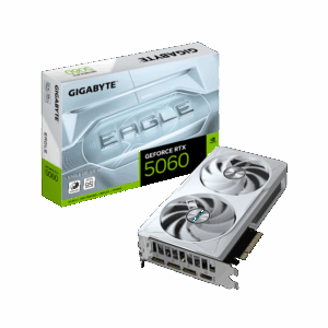 Placa Video GIGABYTE GEFORCE RTX 5060 EAGLE OC ICE 8GB