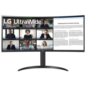 Monitor LG 34" 34WR55QK-B.AEU, Curvature: 1800R, Diagonal (inch): 34, Diagonal