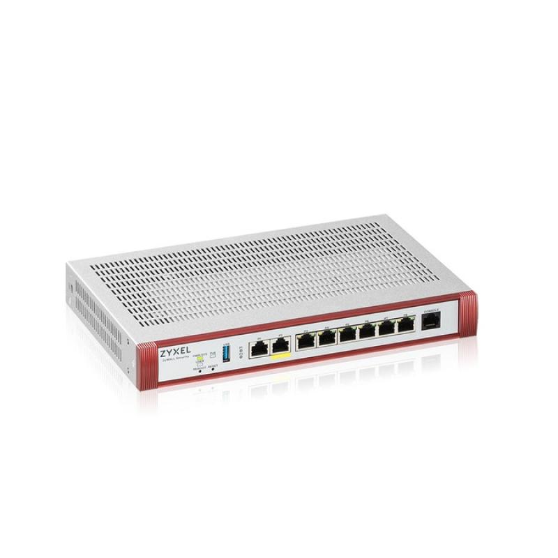 Zyxel USG FLEX200 H Series, User-definable ports with 1*2.5G, 1*2.5G(
