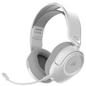 Casti Gaming Head-band CORSAIR HS35 v3, Wireless/Wired, Alb