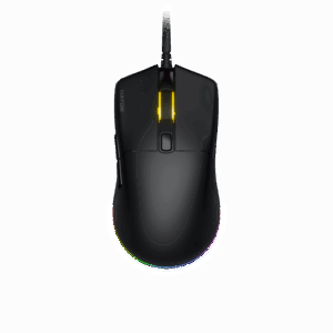 Mouse gaming cu fir Hator Pulsar 3, conectivitate USB, polling