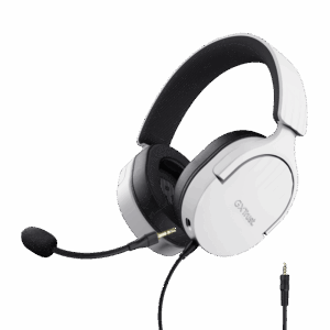 Casti Trust cu fir GXT 489W Fayzo, material ABS, lungime