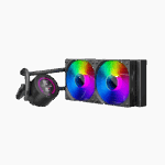 Cooler Procesor 1stPlayer TS4 240 BLACK, 12 cm, 2 ventilatoare