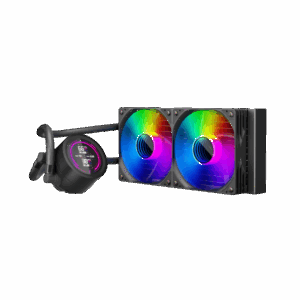 Cooler Procesor 1stPlayer TS4 240 BLACK, 12 cm, 2 ventilatoare