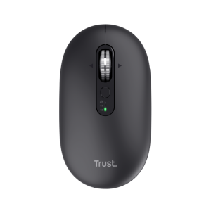 Mouse Wireless Trust Seron Slim Multi, 3200 DPI, Negru