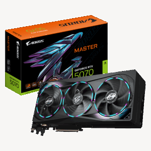 Placa Video GIGABYTE AORUS GEFORCE RTX 5070 MASTER 12GB GDDR7