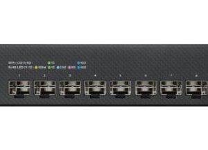 XS1930-12F, 10-port 10G Smart Managed Fiber Switch, 2 Multi-Gigabit Ports