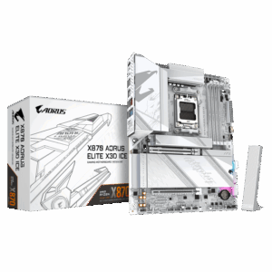 Placa de bază Gigabyte X870 A ELITE X ICE AM5