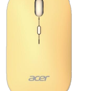 Mouse Wireless Acer AMR130, 1600 dpi, Galben