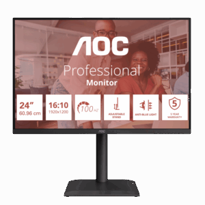 Monitor AOC 24" X24E4U, Diagonal (inch): 24, Diagonal (cm): 60,