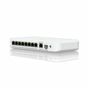 Ubiquiti USW-Flex-2.5G-8 POE , capacitate switch 60 Gbps, interfata (8)