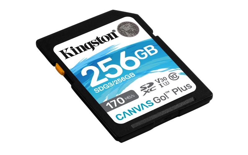 Card de Memorie SD Kingston Canvas GO Plus, 256GB, Class - imagine 4