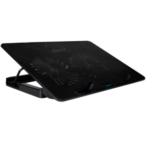STAND SPACER notebook 17″ Gaming, placa metal, 2x125mm LED fans,turatie:1200-1400rpm,
