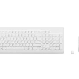 Kit tastatura si mouse Lenovo 510, US layout, Alb