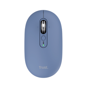 Mouse Wireless Trust Seron Slim Multi, 3200 DPI, Albastru