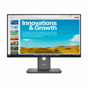Lenovo ThinkVision P24QD-40. Display diagonal: 60.5 cm (23.8"), Display resolution: