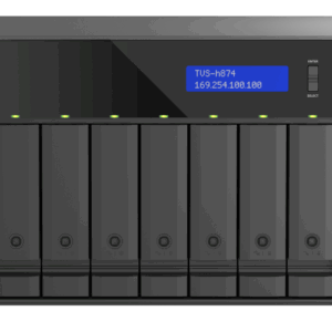 NAS QNAP H874 8-Bay, CPU Intel® Core™ i7 12-core 20-thread