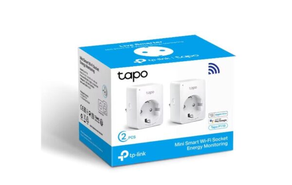TP-Link MINI SMART WI-FI SOCKET TAPO P110(2-PACK), Protocol: IEEE 802.11b/g/n, - imagine 4
