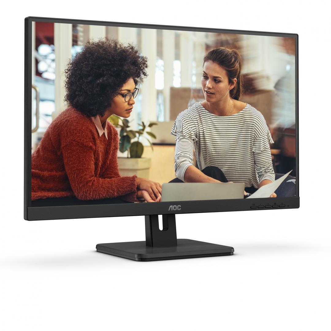 Monitor Consumer AOC Q27E3UMF, 27", 2560 x 1440 pixeli, Black, - imagine 5