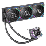 Cooler Procesor 1stPlayer X-Starship 360E-bk, display de 2,4 inches, aRGB,