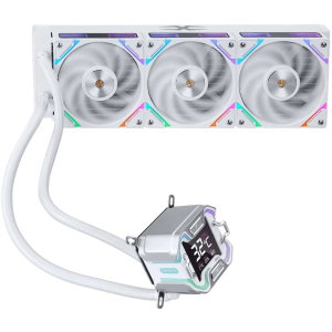Cooler Procesor 1stPlayer X-Starship 360E-wh, display de 2,4 inches, aRGB,