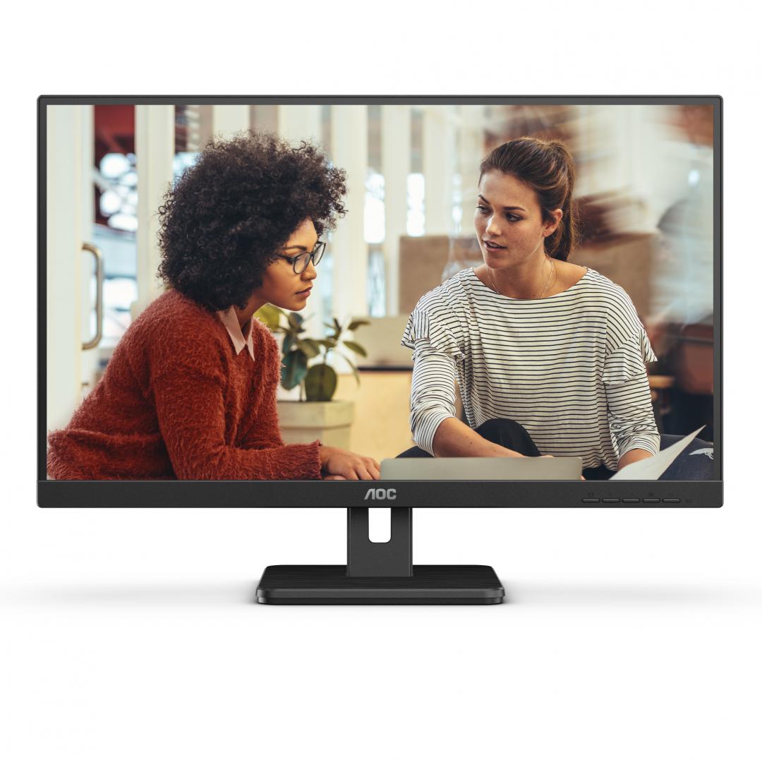 Monitor Consumer AOC Q27E3UMF, 27", 2560 x 1440 pixeli, Black, - imagine 3