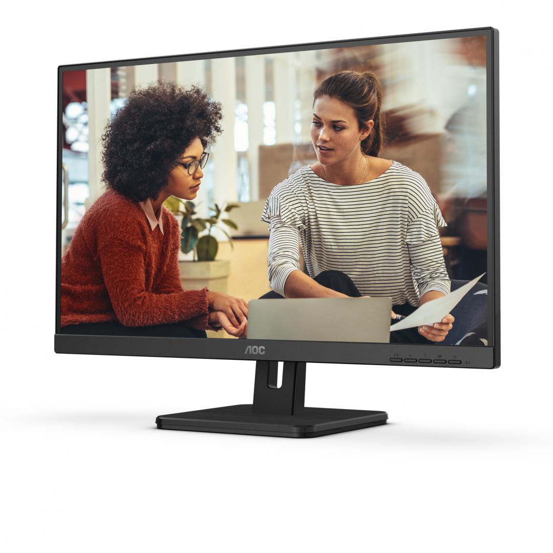 Monitor Consumer AOC Q27E3UMF, 27", 2560 x 1440 pixeli, Black, - imagine 4