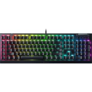 Tastatura mecanica gaming BlackWidow V4 X (Yellow Switch), layout US,