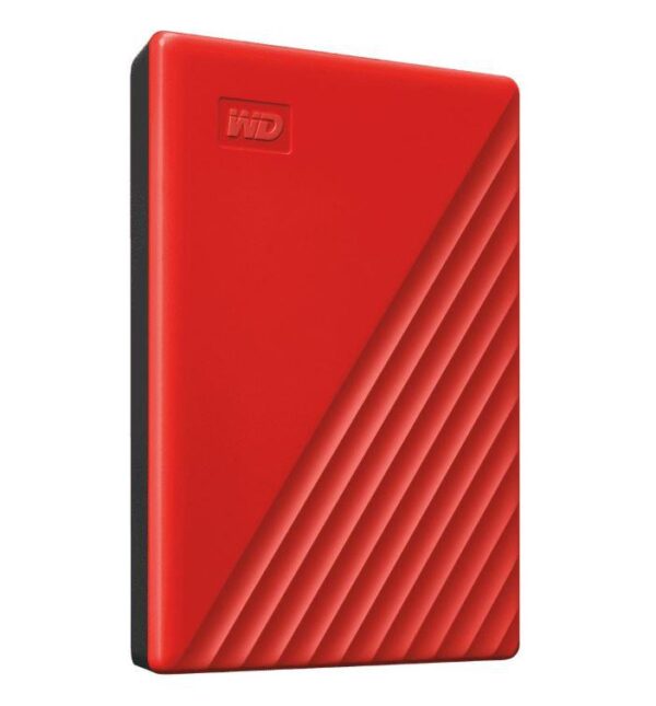 HDD Extern WD My Passport, 2TB, 2.5", Rosu, USB 3.2 - imagine 3