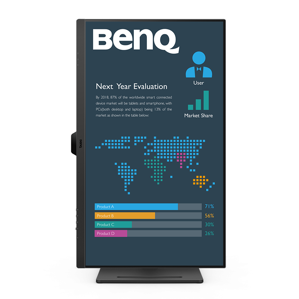 Monitor Consumer BenQ BL3290QT, 31.5", 2560 x 1440 pixeli, Black, - Image 4